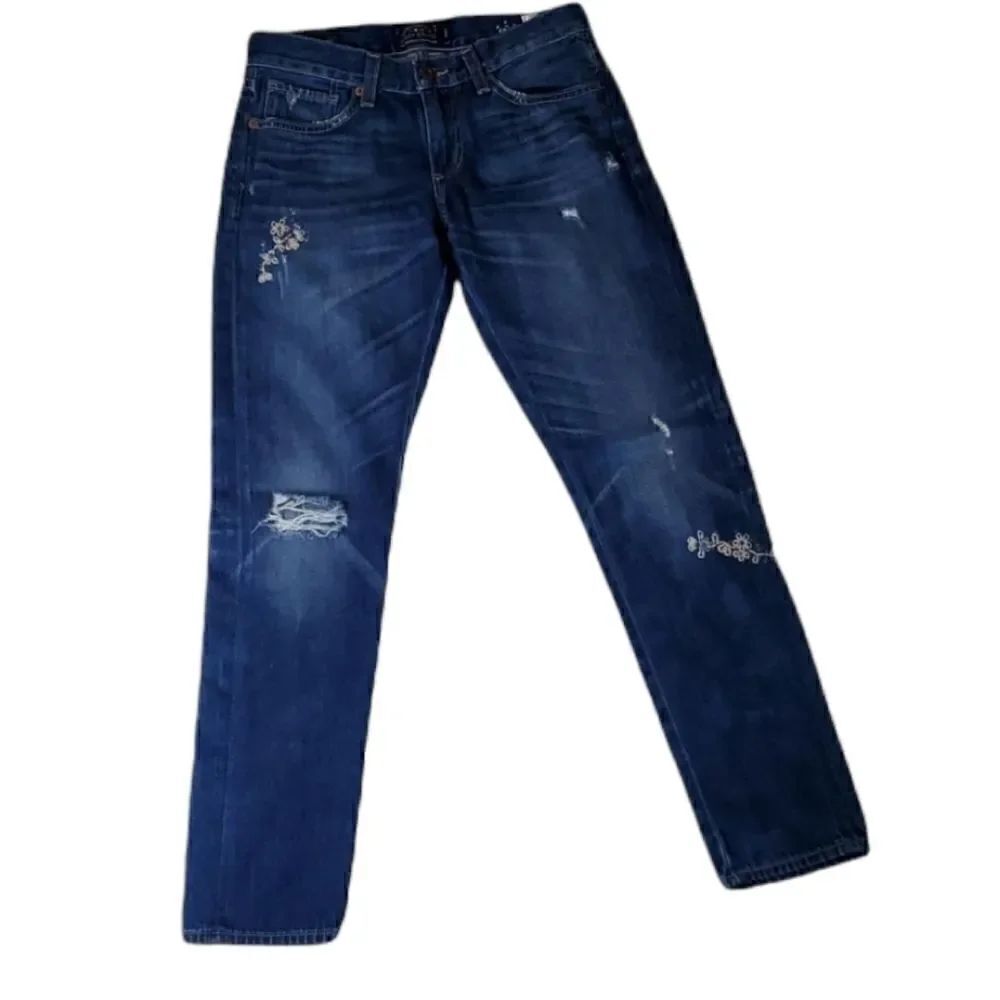 LUCKY BRAND SIENNA SLIM BOYFRIEND Distressed Jeans